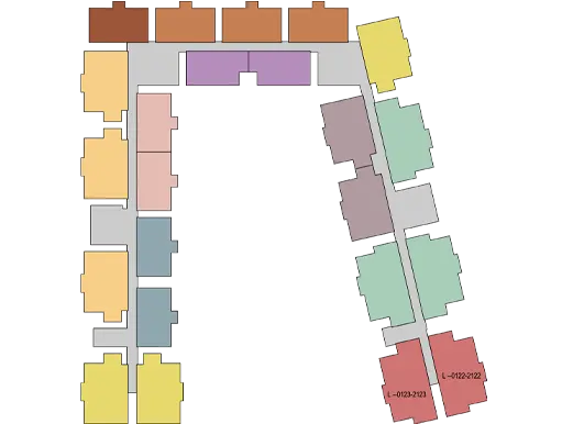 luminaire Key Plan Type A