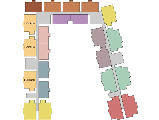 luminaire Key Plan Type A5B